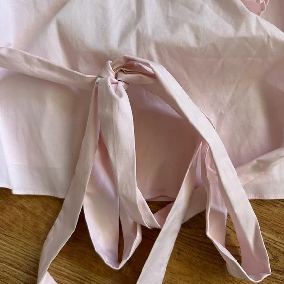 NWT Rachel Parcell Pink Ballerina Wrap Top M - Picture 8 of 13